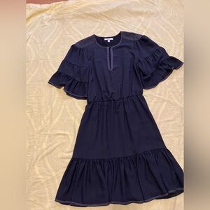 Joie Shift Dress | Black Short Sleeves | XS Like new